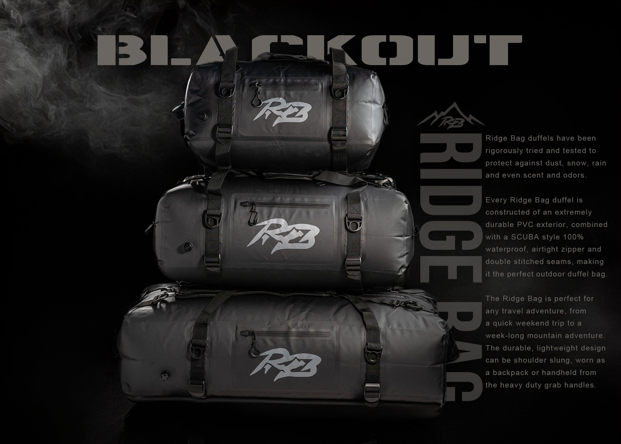 Ridge Bag - Outdoor Duffel Three Pack for Hunting & Archery