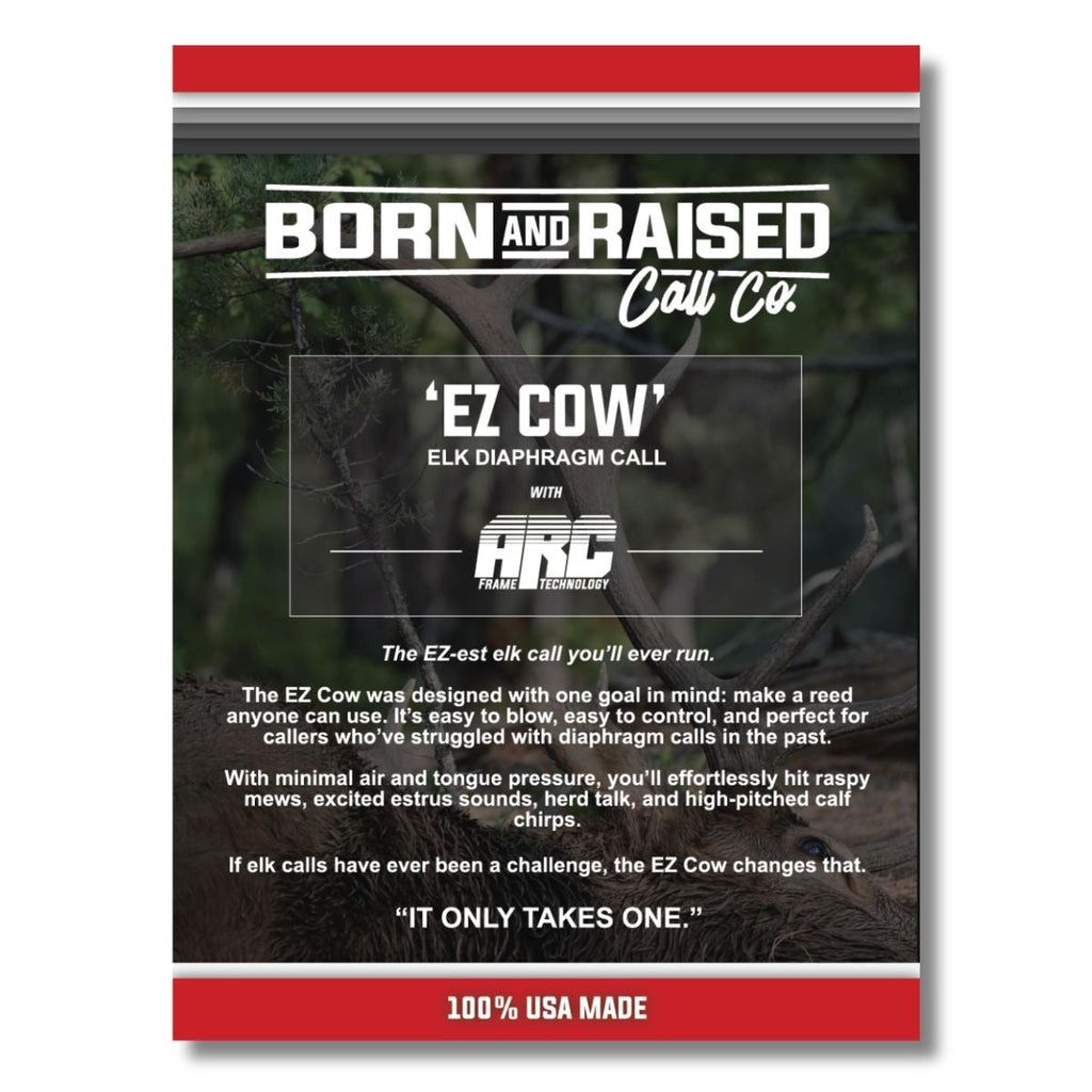 EZ Cow - Elk Diaphragm Call