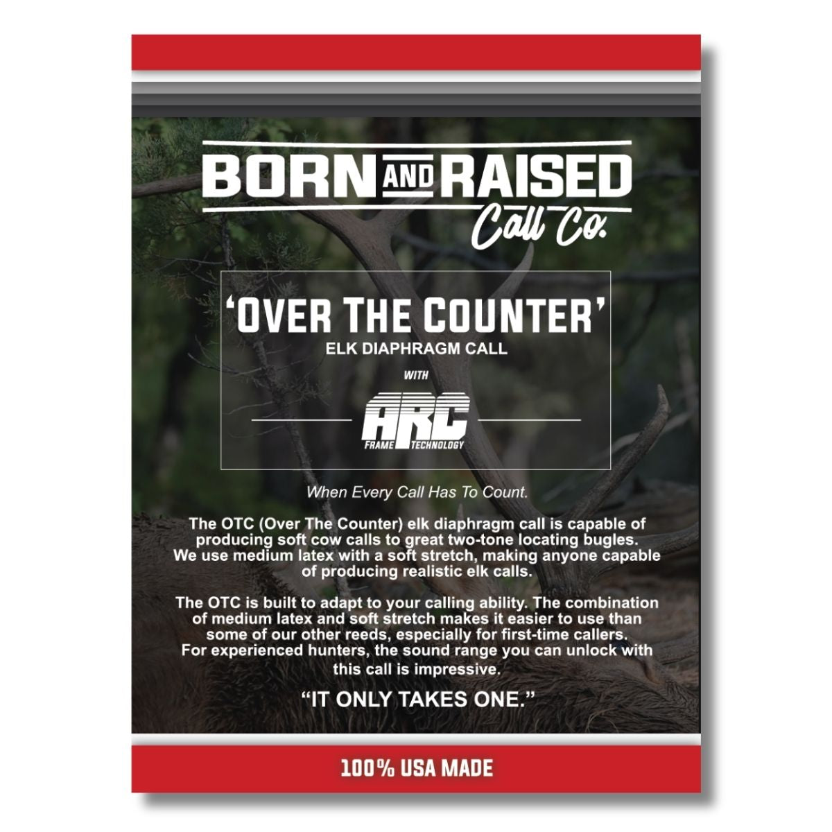 Over the Counter - Elk Diaphragm Call