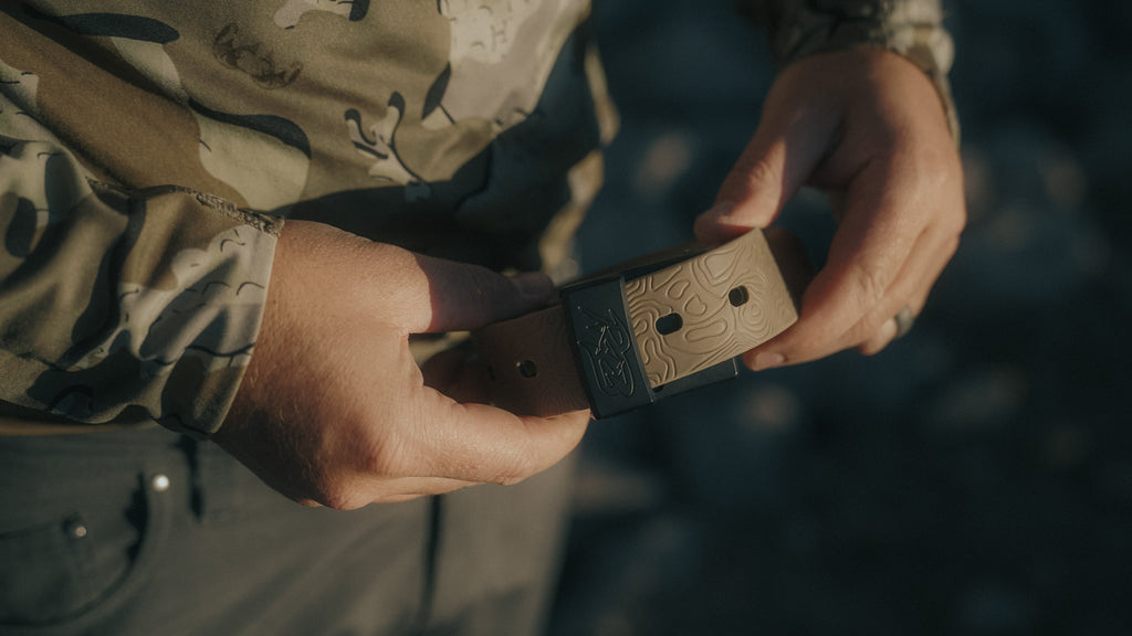 MTN Lite Belt - Lightweight Tactical Belt for Hunting & Archery